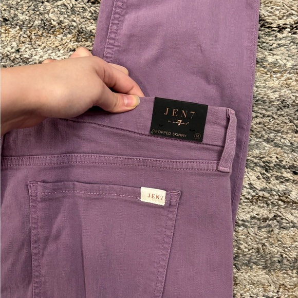 Jen7/ 7 For All Mankind Cropped Skinny Jeans Sz 14 NWT | 7 For All Mankind Jean- - Picture 6 of 14
